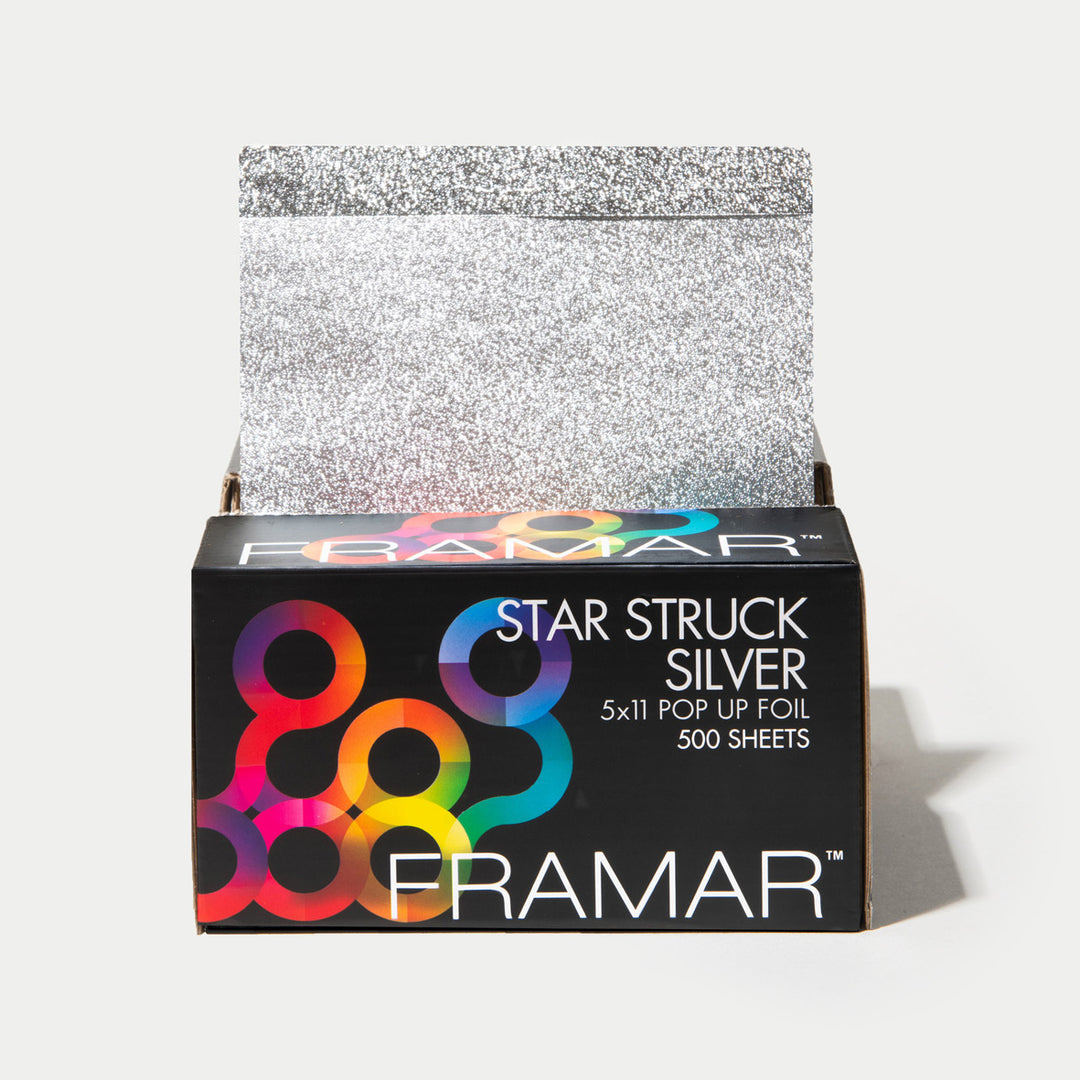 FRAMAR 5x11 Pop Up -foliolappu, Silver (500 kpl)