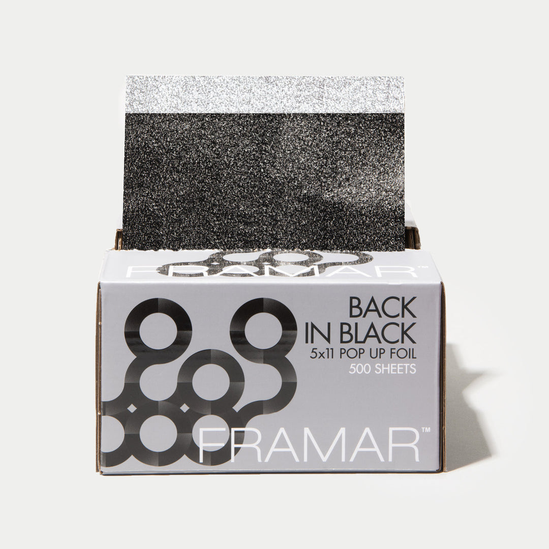 FRAMAR 5x11 Pop Up -foliolappu, Black (500 kpl)