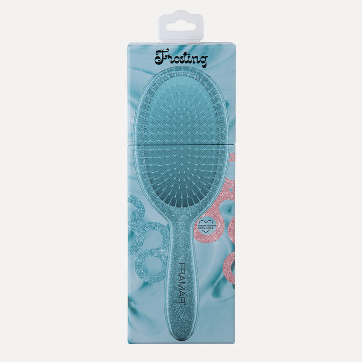 FRAMAR Cookie Cutter Detangle Brush - Frosting