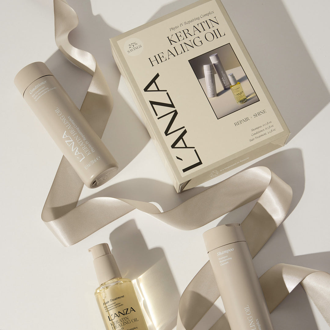 LANZA Holiday Trio - Keratin Healing Oil