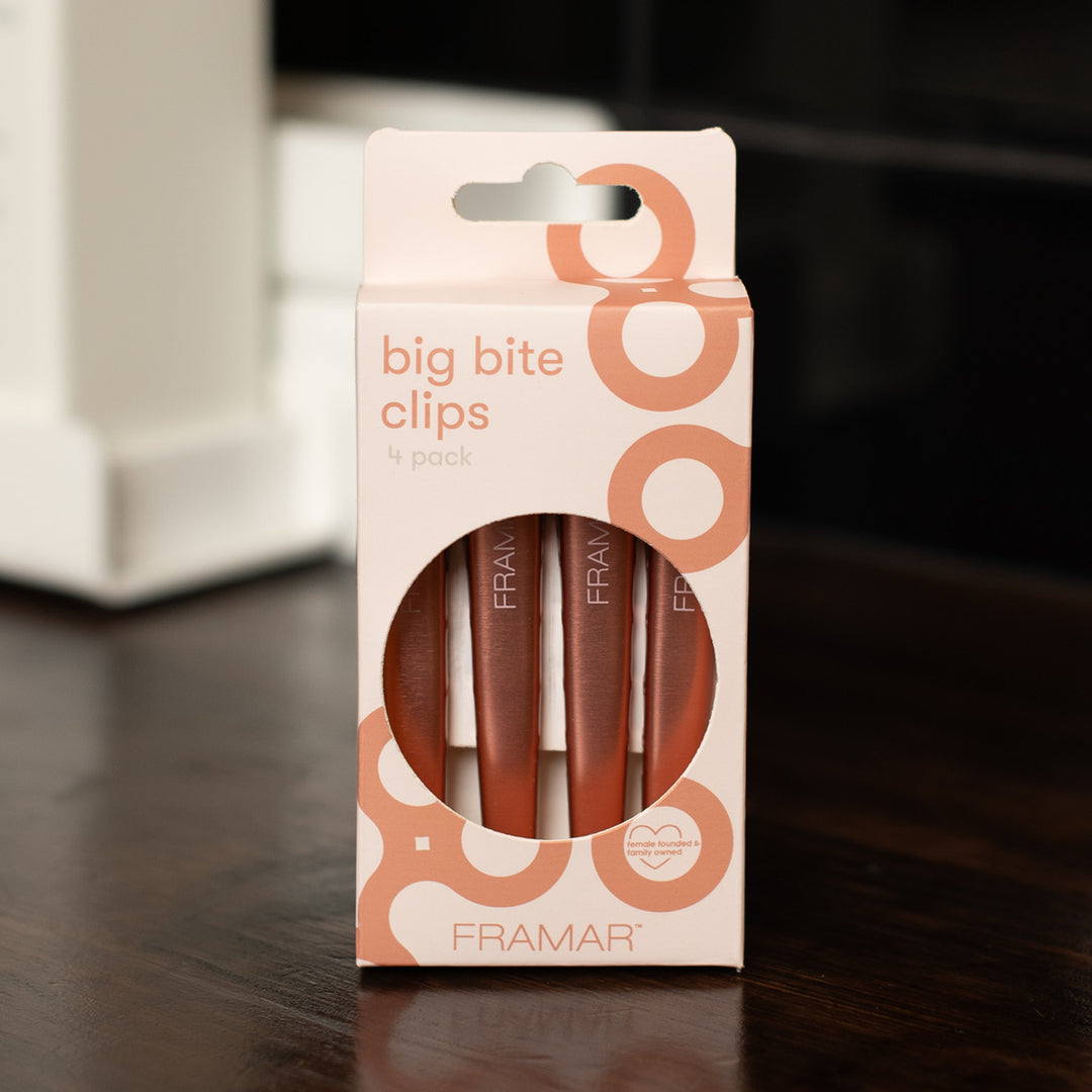 FRAMAR Big Bite Clips - Rose Gold