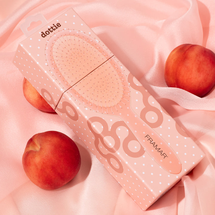 FRAMAR Detangle Brush Peach Please - Dottie
