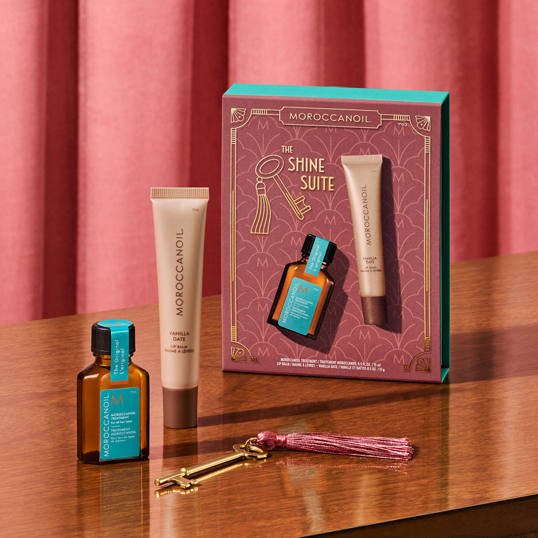 MOROCCANOIL The Shine Suite – Vanilla Date – lahjapakkaus