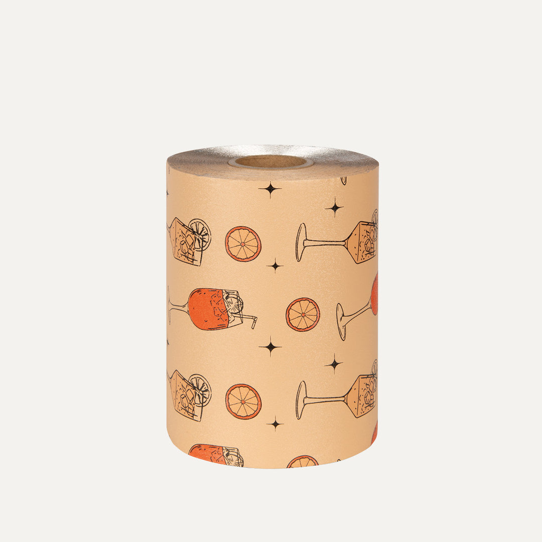 FRAMAR Embossed Roll -foliorulla, Puttin′ On The Spritz  (97,5 m)