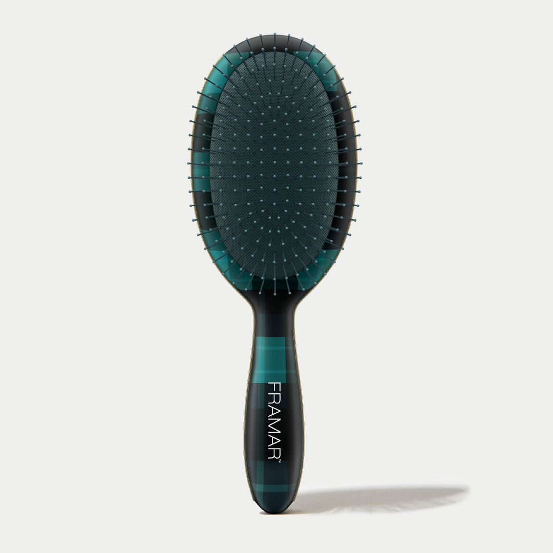 FRAMAR Plaid Hair Day - Detangle Brush, Blair