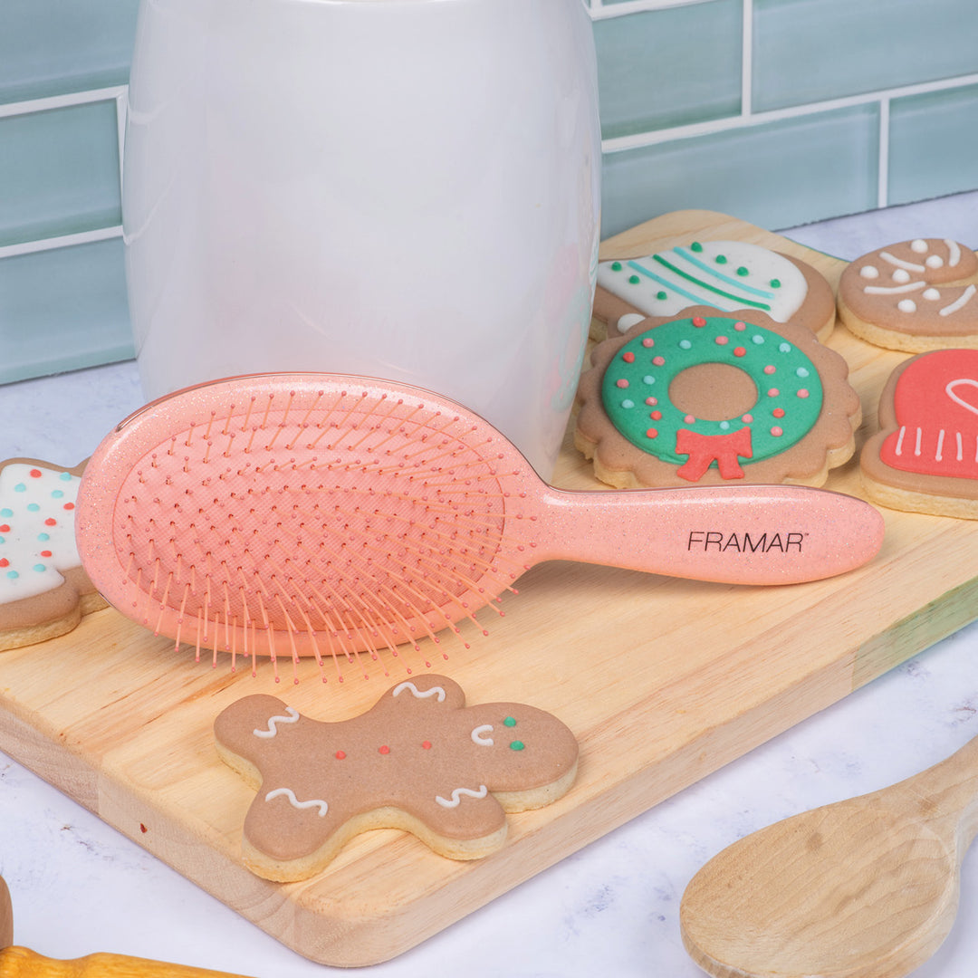 FRAMAR Cookie Cutter Detangle Brush - Ginger