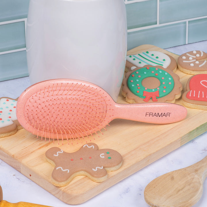 FRAMAR Cookie Cutter Detangle Brush - Ginger