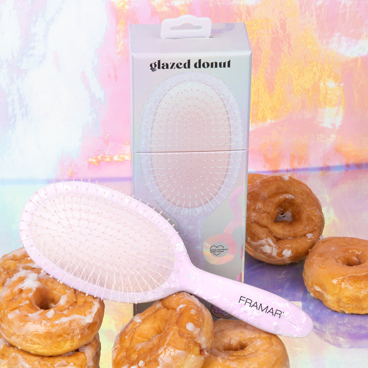 FRAMAR Detangle Brush - Glazed Donut
