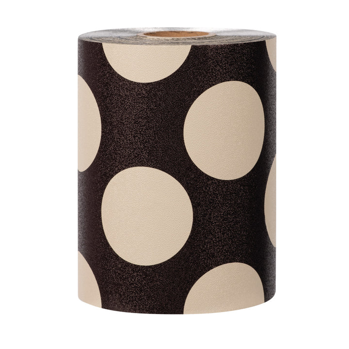 FRAMAR Embossed Roll - Big Brown Dots (97,5 m)