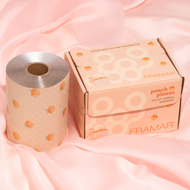 FRAMAR Embossed Roll - Peach Please (97,5 m)