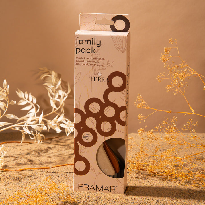 FRAMAR Terra - Family Pack Brush Set