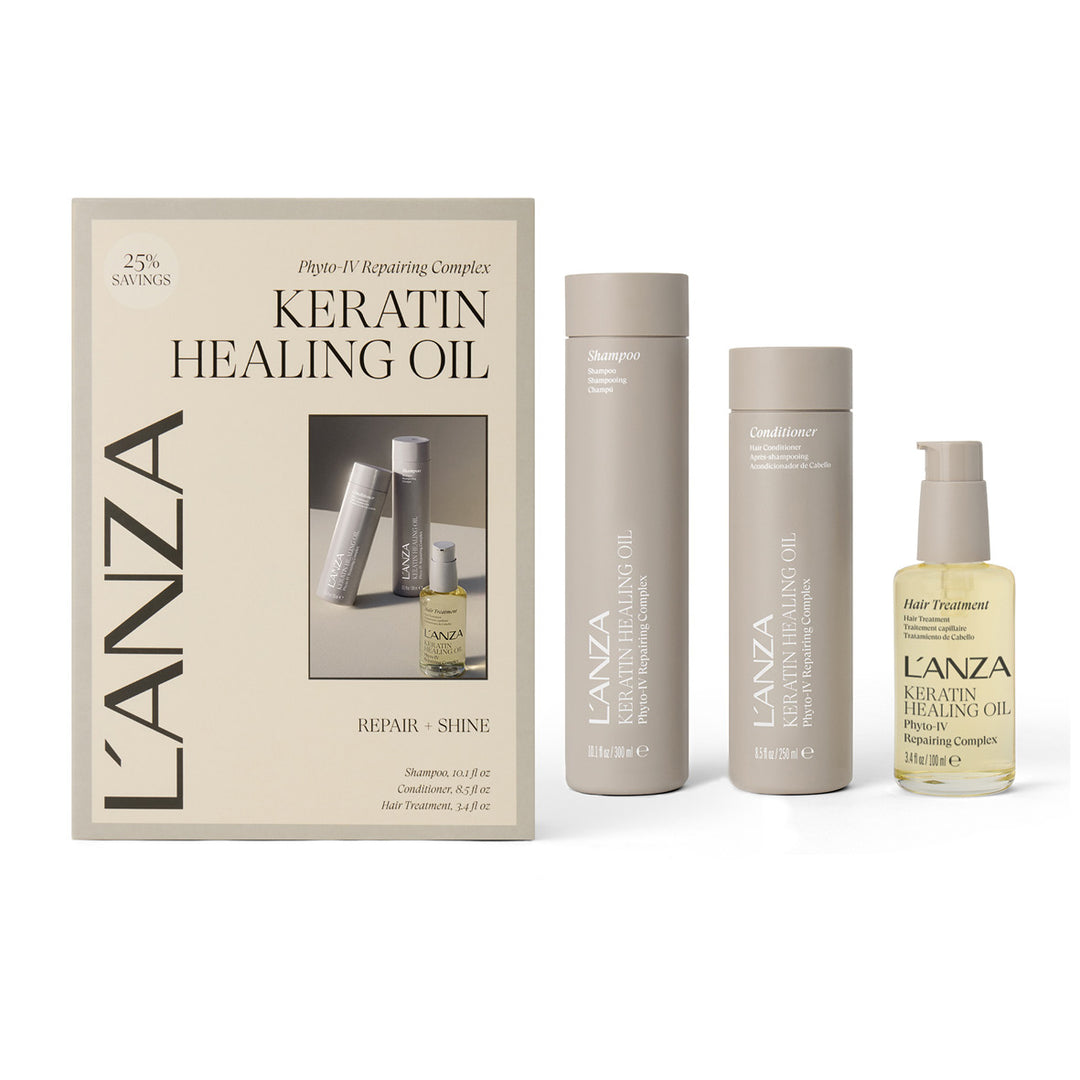 LANZA Holiday Trio - Keratin Healing Oil