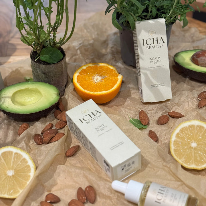 ICHA Beauty Scalp Oil Serum Rosemary + Peppermint 30 ml