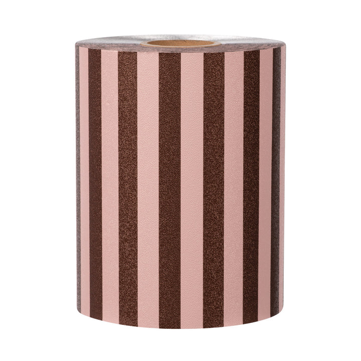 FRAMAR Embossed Roll - Pink Chocolate Stripes (97,5 m)