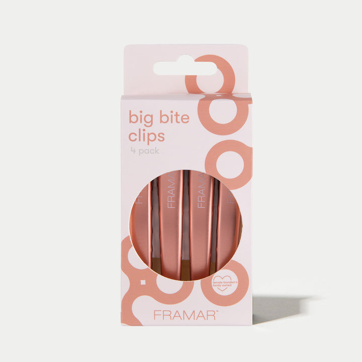 FRAMAR Big Bite Clips - Rose Gold