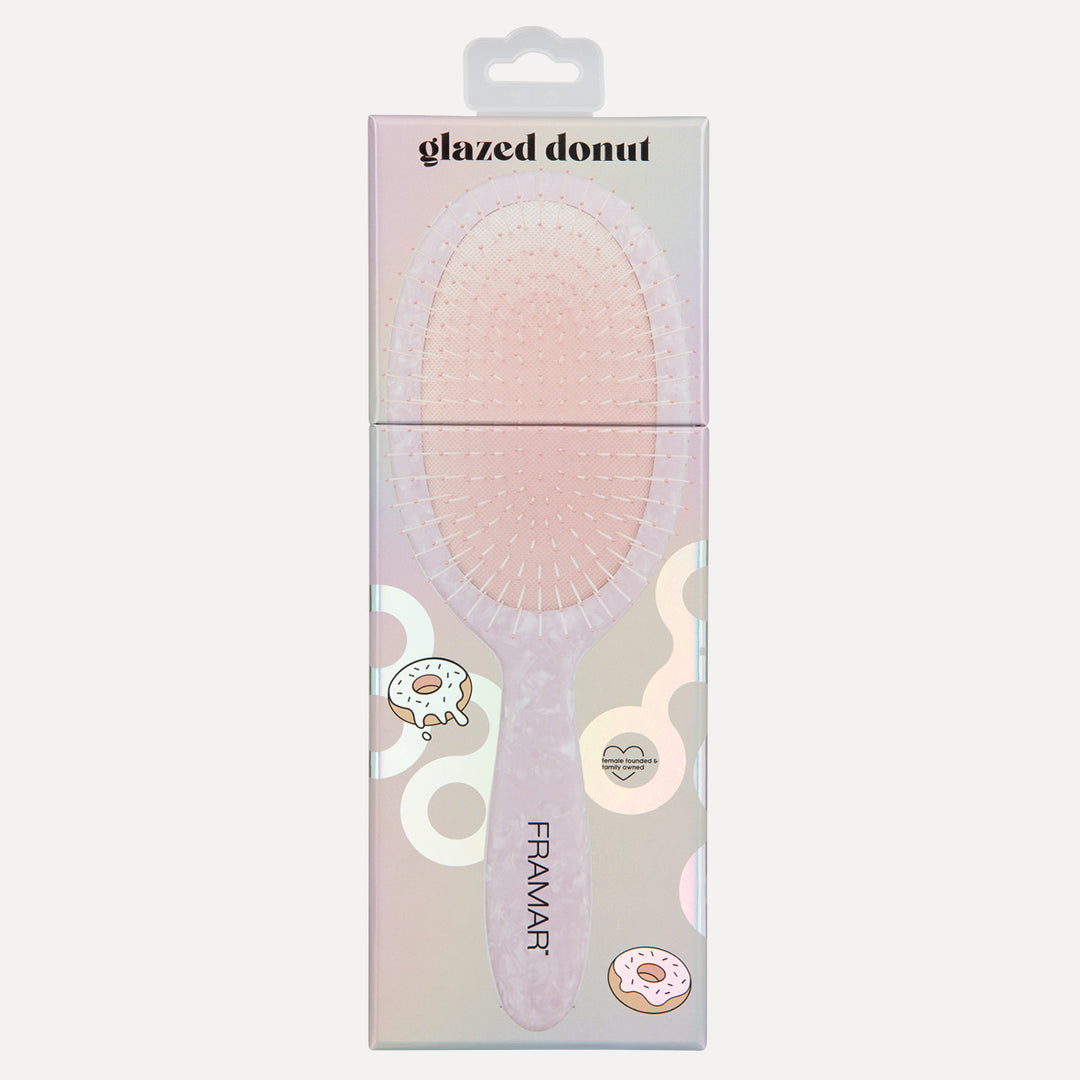 FRAMAR Detangle Brush - Glazed Donut