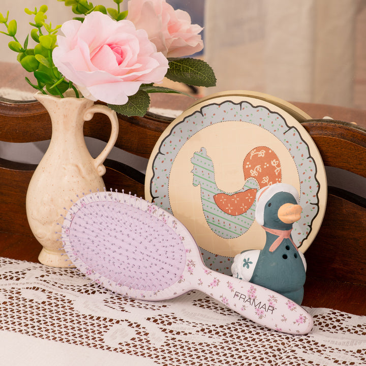 FRAMAR Detangle Brush Country Charm - Meadow