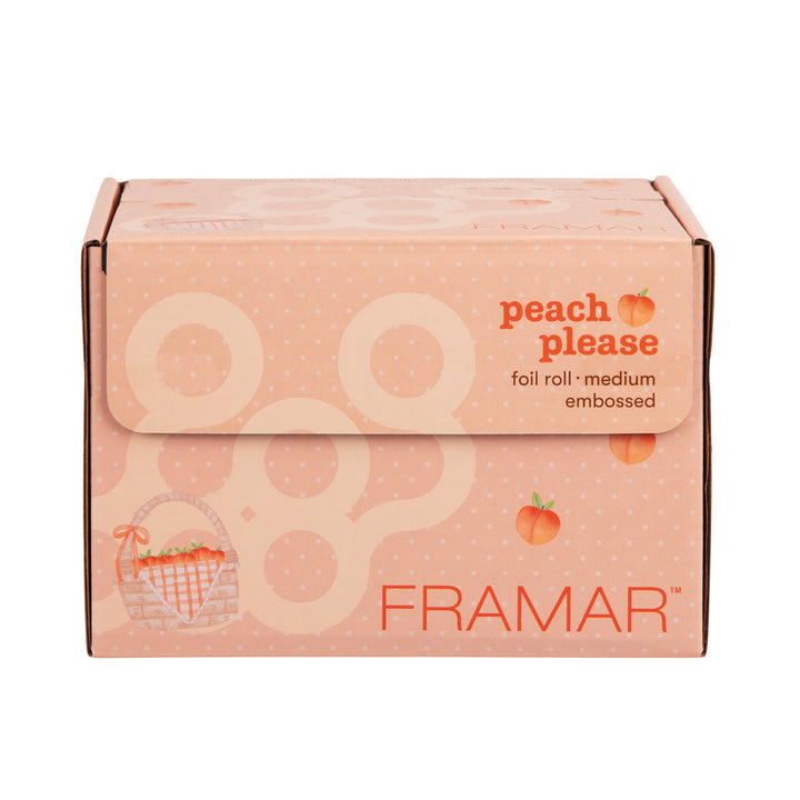 FRAMAR Embossed Roll - Peach Please (97,5 m)