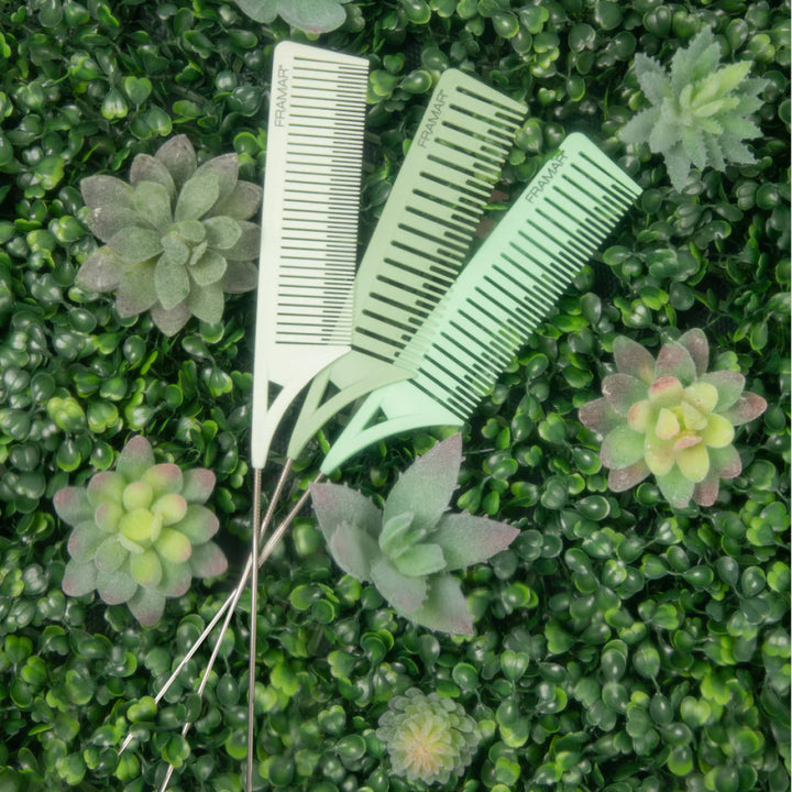 FRAMAR Dreamweaver Comb PLANT MOM -Piikkikampa, 3 kpl