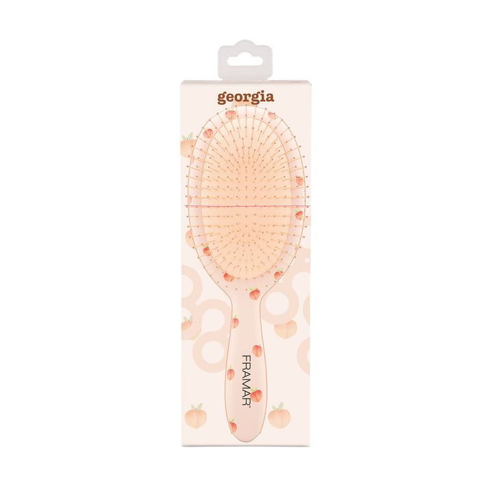 FRAMAR Detangle Brush Peach Please - Georgia