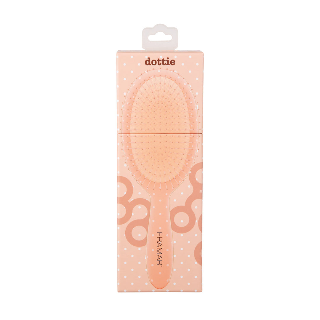 FRAMAR Detangle Brush Peach Please - Dottie