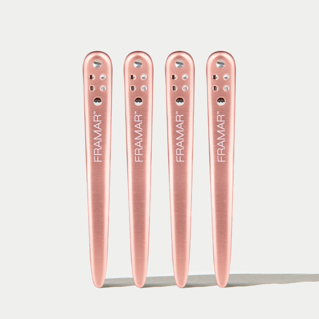 FRAMAR Big Bite Clips - Rose Gold