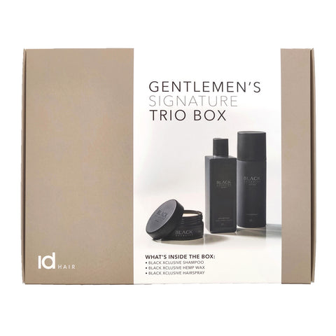 IdHAIR Black Xclusive Signature Trio Box -lahjapakkaus
