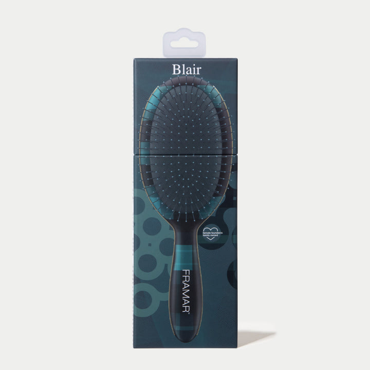 FRAMAR Plaid Hair Day - Detangle Brush, Blair