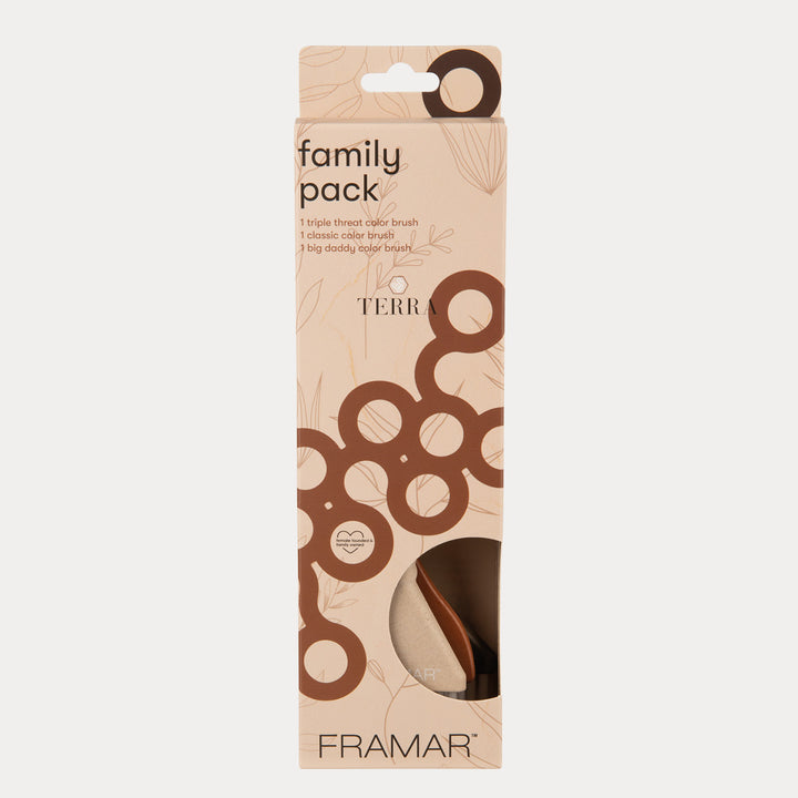 FRAMAR Terra - Family Pack Brush Set