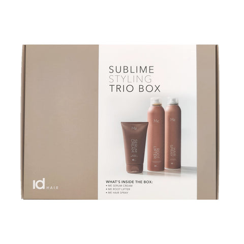 IdHAIR Me Sublime Styling Trio Box -lahjapakkaus