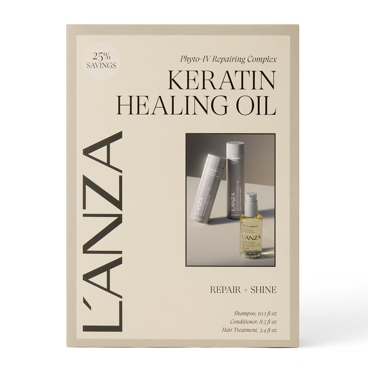LANZA Holiday Trio - Keratin Healing Oil