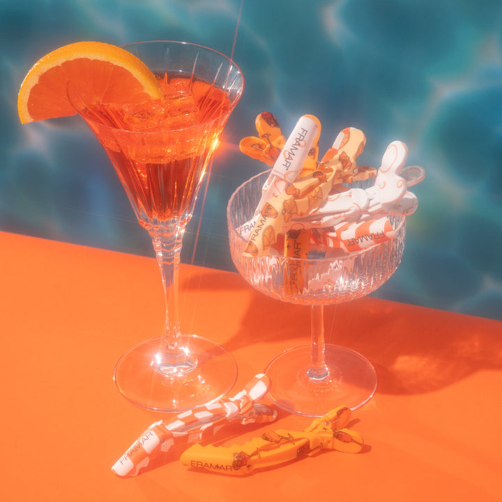 FRAMAR Gator Grips -klipsit, Puttin′ On the Spritz (4 kpl)