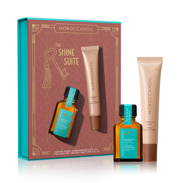 MOROCCANOIL The Shine Suite – Vanilla Date – lahjapakkaus