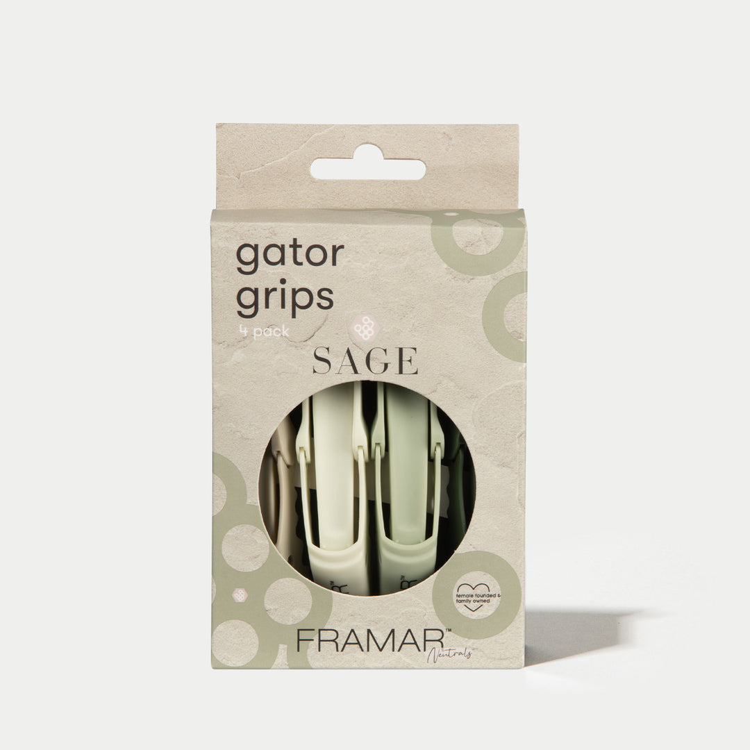 FRAMAR Sage Neutrals - Gator Grips, 4 kpl