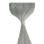 Teippihiuspidennys vaalean harmaa, silver grey, 45cm