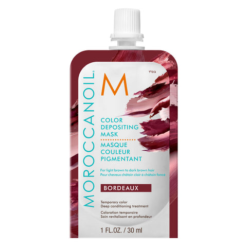 Moroccanoil matkakokoinen sävyttävä hoitonaamio ruskeille hiuksille